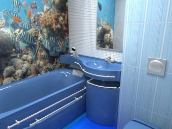 Gegoten vloer in badkamer 4 sq.m.