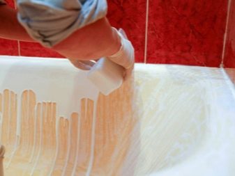 Akrilni preliv - postopek nanašanja