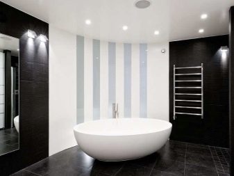 Черни стени в банята