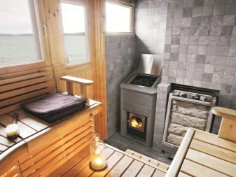 オーブン付きサウナ