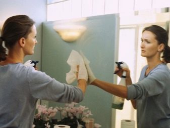 Почистване на огледалото