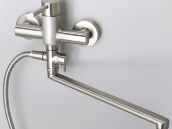 Kääntyvät hanat kylpyammeisiin ja suihkuihin