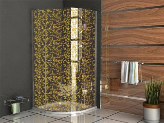 Cabină de duș din sticlă fără ramă