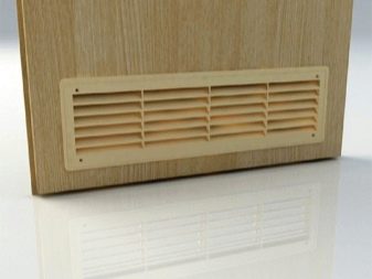 Extra ventilatie in de toiletdeur