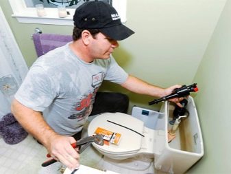 Toilet stortbak reparatie