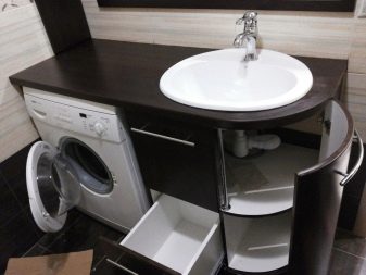 Как да монтирате шкаф с умивалник в банята