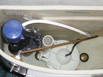 Tualeto nuleidimo mechanizmo veikimo sutrikimai