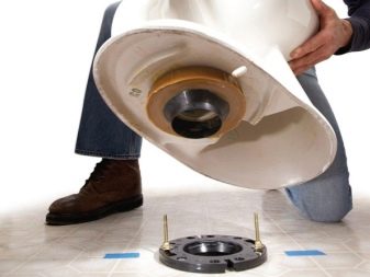 Vertikālās skalošanas tualetes uzstādīšana