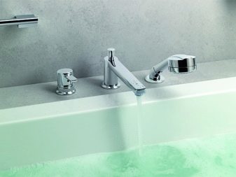 Μείκτης μπανιέρας επίτοιχης τοποθέτησης 