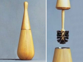 Toilettenbürste aus natürlichen Materialien