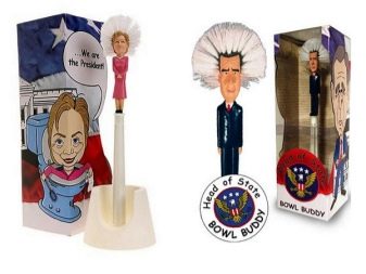 Besonderes Design der Toilettenbürste