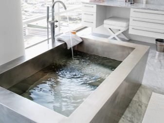 How to install the metal bath