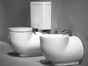 Installatie van het vloer bidet