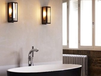 Дизайн на стенни аплици за баня