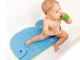 Krav på en badmatta för barn 