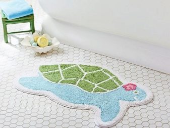 Badmattor av bomull för barn