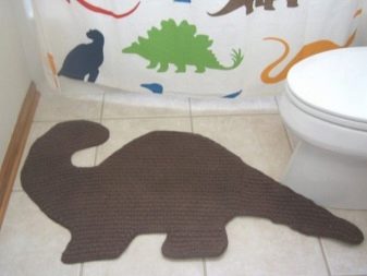 Badmatta i bomull för barn