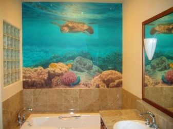 Fototapete za kopalnico, ki jih je mogoče oprati