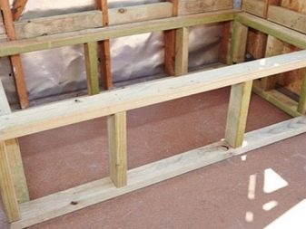 Bastidor de bañera montado a mano