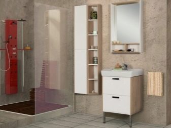 Ensemble de meubles de salle de bains Akvaton - YORK avec mini lavabo