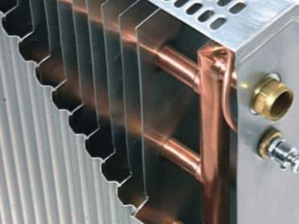 Radiateurs à eau pour salle de bains en aluminium et en cuivre