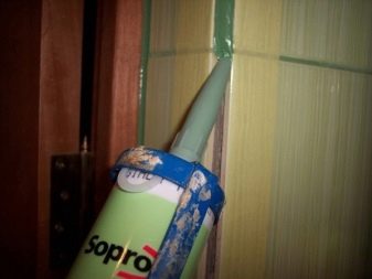 Egészségügyi tömítőanyag használata a fürdőszobában