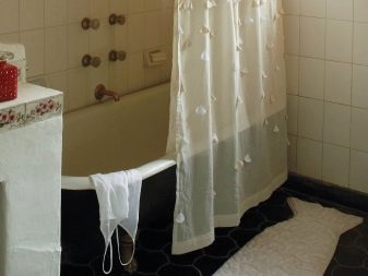 Paravento per vasca da bagno fatto a mano