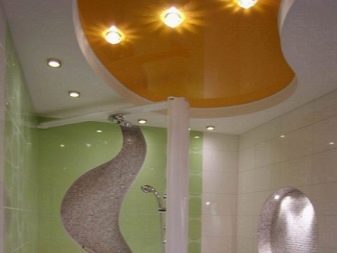 Sisäänrakennetut halogeenivalot kylpyhuoneeseen 