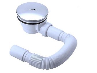 Desagüe de plato de ducha ondulado y sifón para platos de ducha bajos