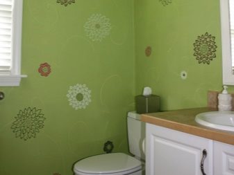 Decoupage tehnika vannitoaseintele