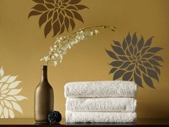 Tume šabloonvärv vannitoaseintele