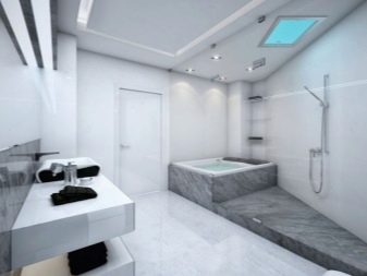 High-tech badeværelse interiør