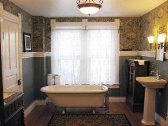 Casa de banho em estilo retro e as suas características