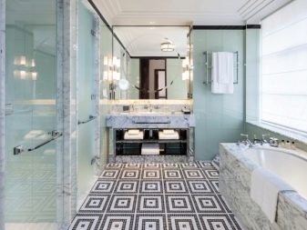 Schema di colori per il bagno Art Déco