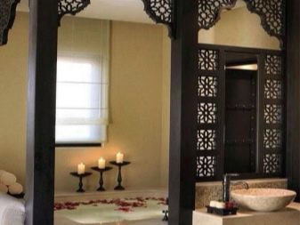 Moroccan style bathroom