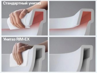 Vergelijking van een conventionele WC met een randloos toestel