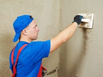 Cementputs på väggar