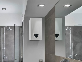 moderní plynový ohřívač vody