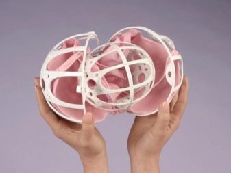 Nádoba na praní podprsenek v pračce