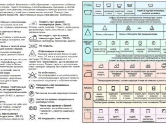 Wäscheliste mit Symbolen