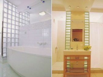 декоративни вложки от стъклени блокове