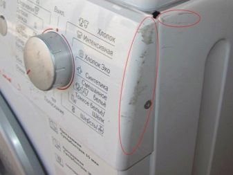 Aspetto Lavatrice difettosa