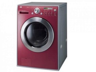  LG kitsas burgundia värvi pesumasin