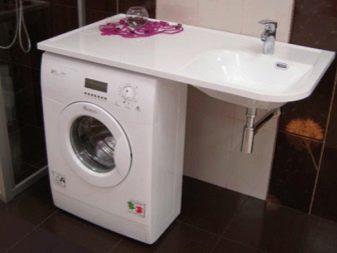 machine à laver automatique sous le plan de travail