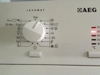 Ovládací panel pračky AEG