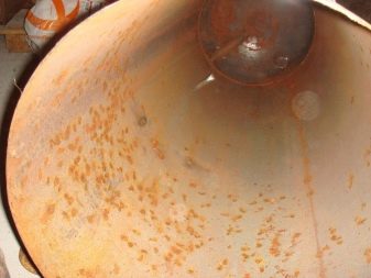 Corrosione del serbatoio della caldaia