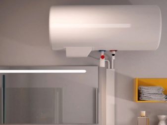 Horisontell panna i badrummet