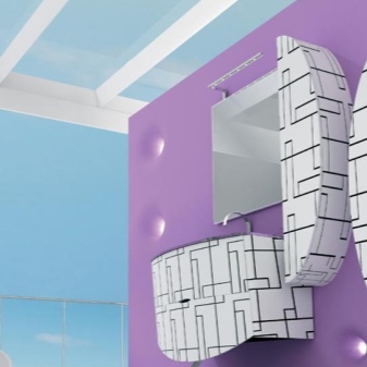 Futūristiskas vannas istabas mēbeles