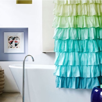 Tenda da bagno frilly