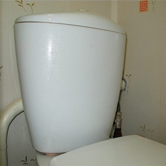 Condensatie op de wc-tank